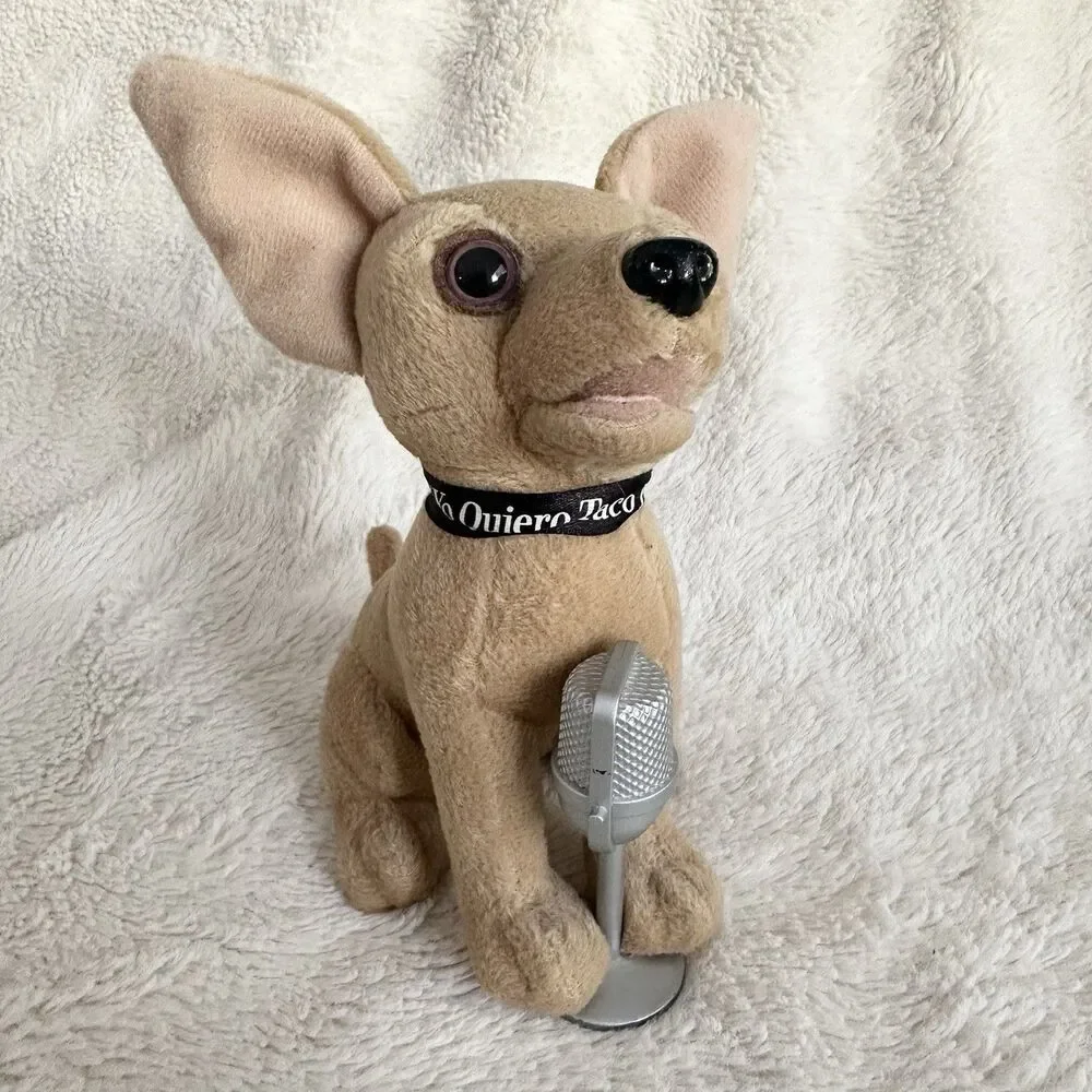 Taco Bell Yo Quiero Chihuahua With Microphone 6